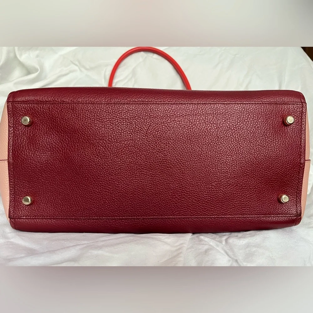 Coach pebbled leather shoulder bag - Picture 5 of 9